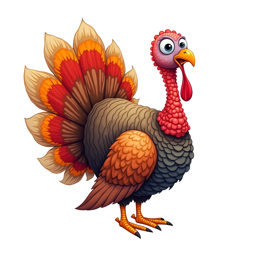 Cartoon Turkey